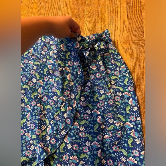 Loft Floral Wrap Skirt - Picture 3 of 8